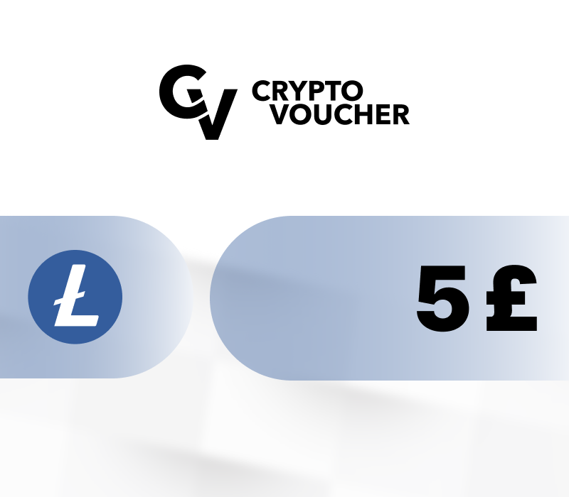 

Crypto Voucher (LTC) GBP 5 Gift Card