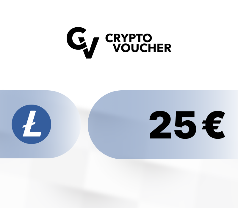 

Crypto Voucher (LTC) EUR 25 Gift Card