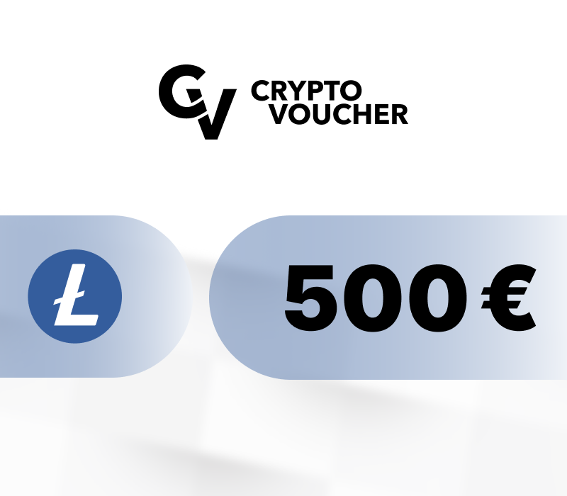 

Crypto Voucher (LTC) EUR 500 Gift Card