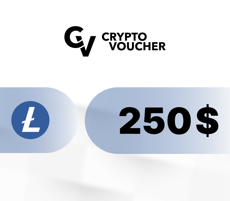 

Crypto Voucher (LTC) USD 250 Gift Card
