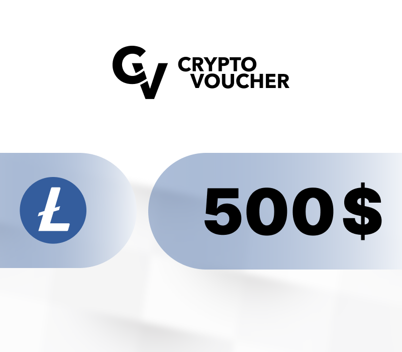 

Crypto Voucher (LTC) USD 500 Gift Card