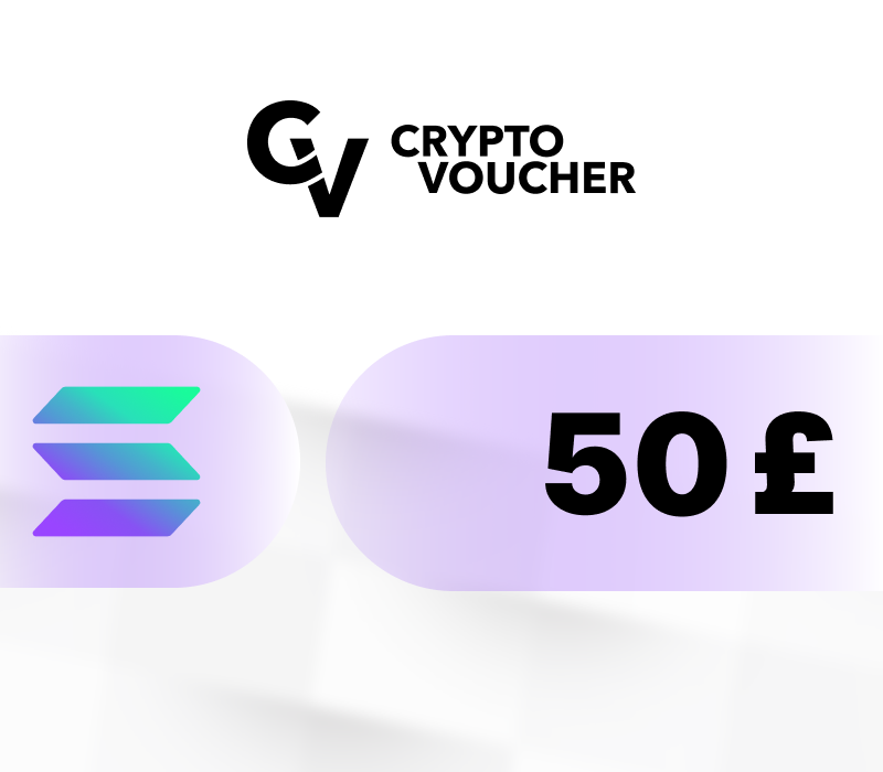 

Crypto Voucher (SOL) GBP 50 Gift Card