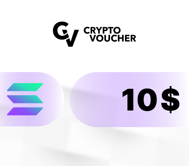 

Crypto Voucher (SOL) USD 10 Gift Card
