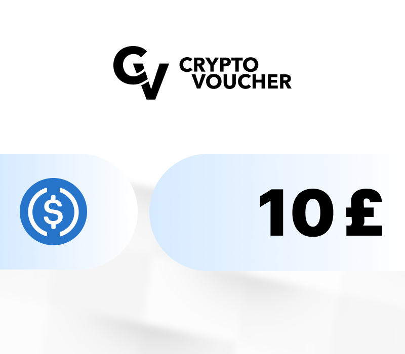 

Crypto Voucher (USDC) GBP 10 Gift Card