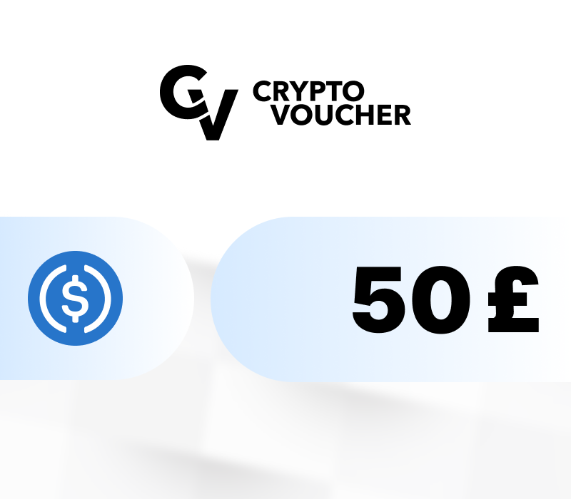 

Crypto Voucher (USDC) GBP 50 Gift Card