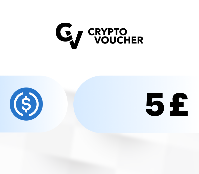 

Crypto Voucher (USDC) GBP 5 Gift Card
