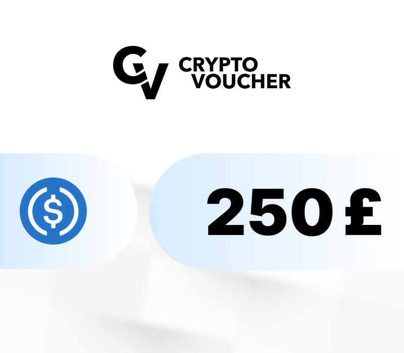 

Crypto Voucher (USDC) GBP 250 Gift Card