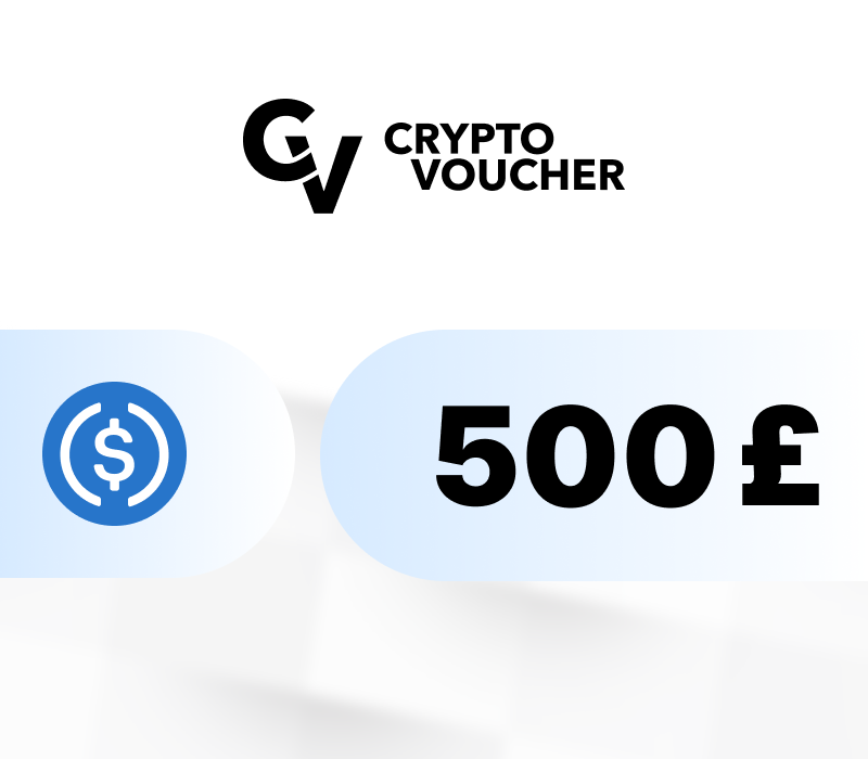 

Crypto Voucher (USDC) GBP 500 Gift Card