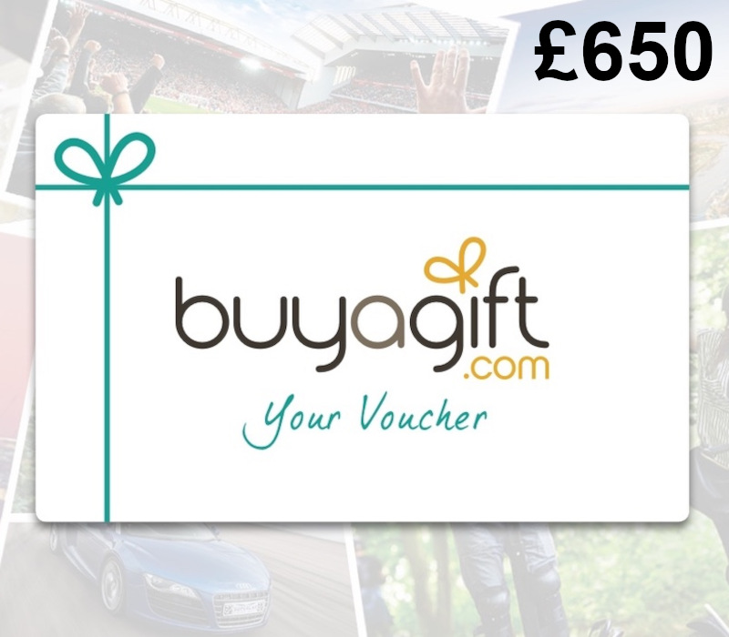 

Buyagift GBP 650 Gift Card UK