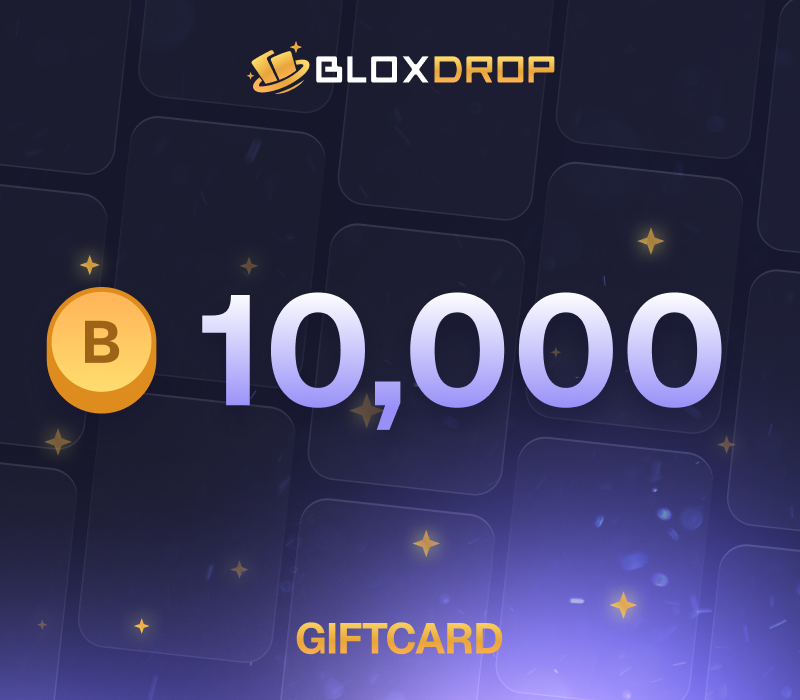 

BloxDrop 10,000 Coins Gift Card