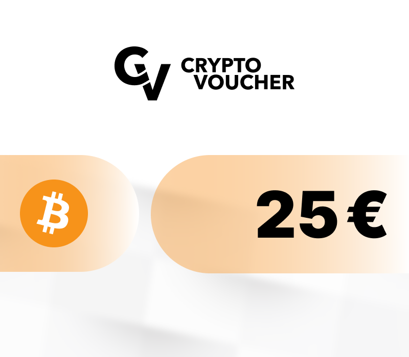 

Crypto Voucher (BTC) EUR 25 Gift Card