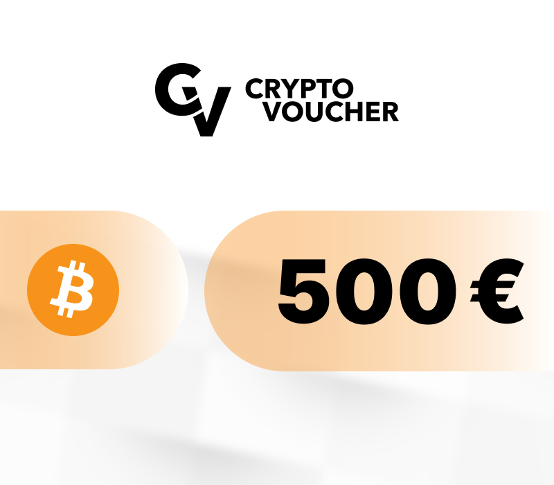 

Crypto Voucher (BTC) EUR 500 Gift Card