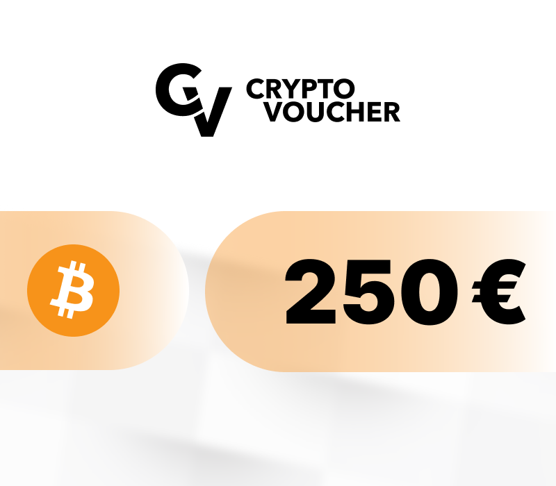 

Crypto Voucher (BTC) EUR 250 Gift Card