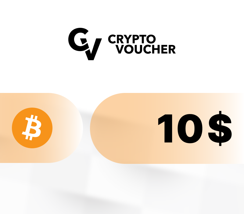 

Crypto Voucher (BTC) USD 10 Gift Card