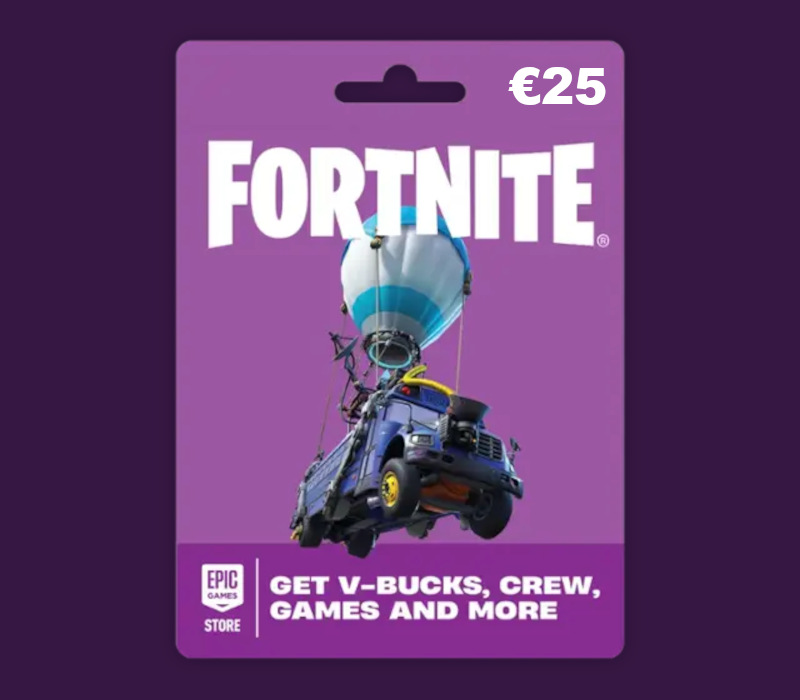 

Fortnite EUR 25 PC Epic Games Gift Card