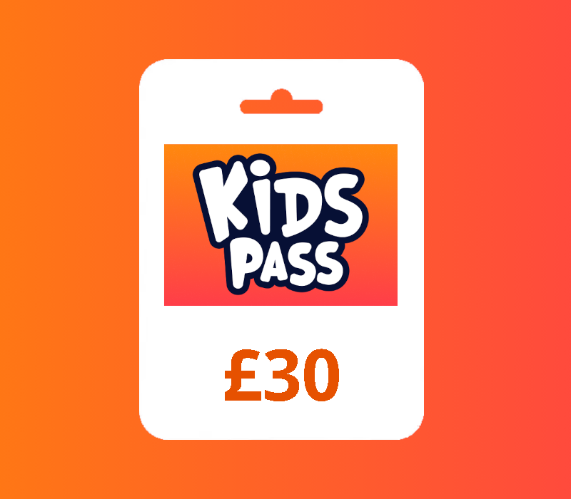 

Kids Pass GBP 30 Gift Card UK