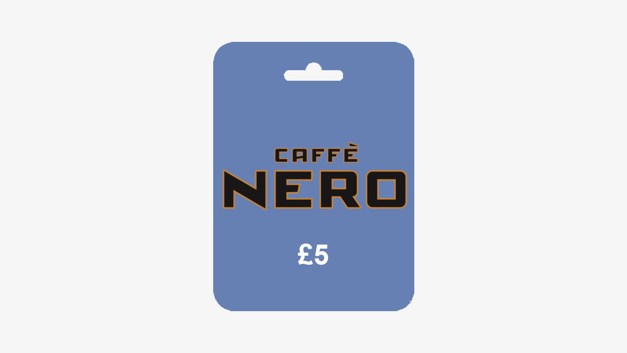 Caffe Nero GBP 5 Gift Card - 2. kép - Feltöltőkártyák kategória