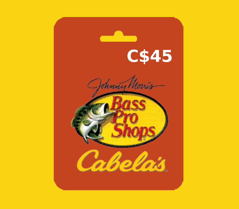 

Bass Pro / Cabela's CAD 45 Gift Card CA