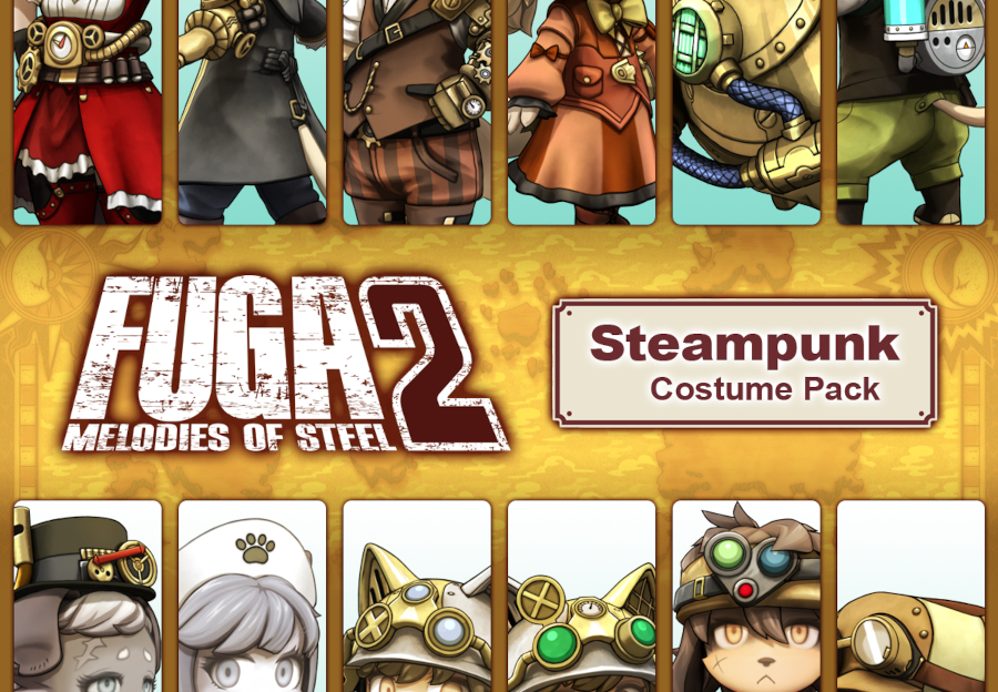 Fuga: Melodies of Steel 2 - Steampunk Costume Pack DLC PC Steam CD Key screenshot 1