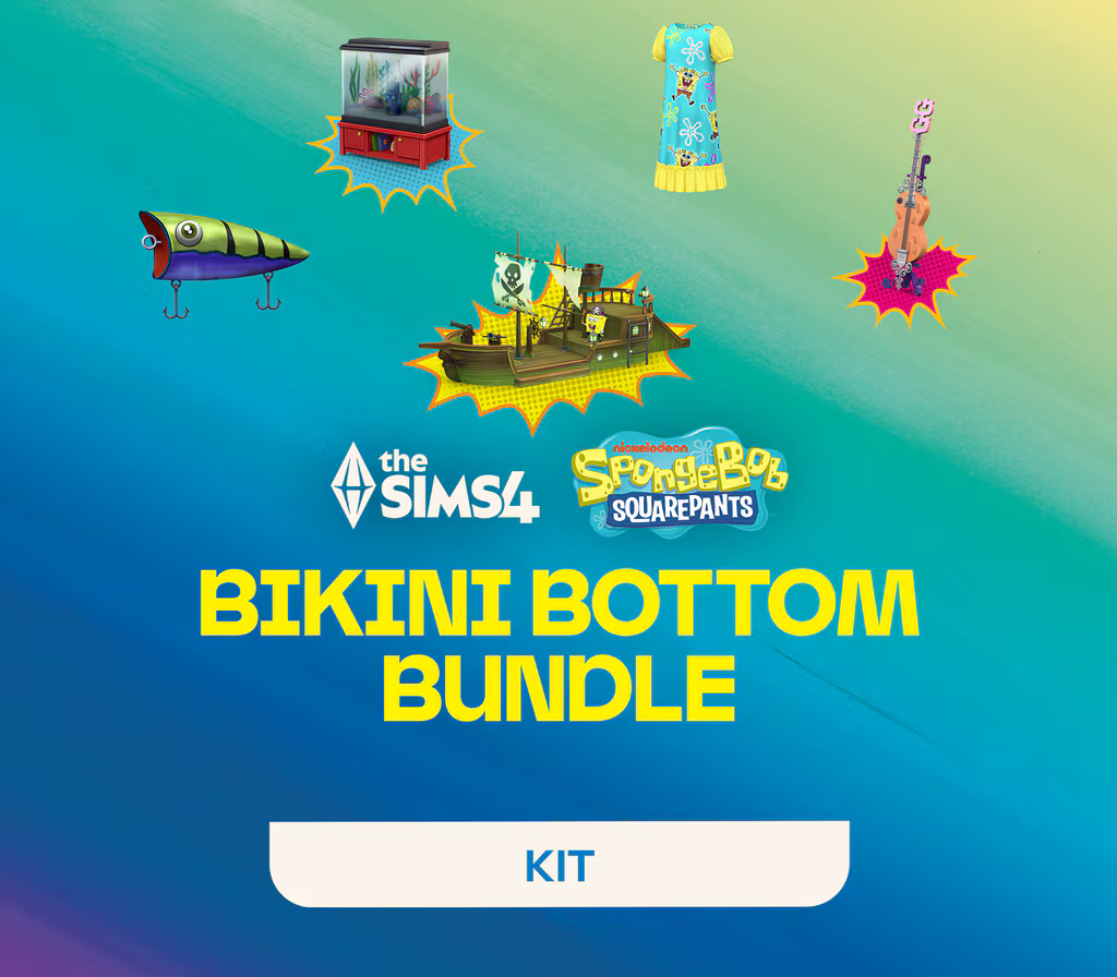 

The Sims 4 - SpongeBob Bikini Bottom Bundle DLC PC EA App CD Key