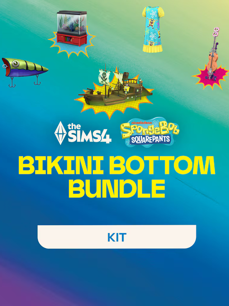 The Sims 4 - SpongeBob Bikini Bottom Bundle DLC