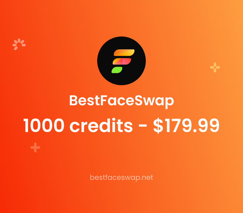 

BestFaceSwap 1000 Credits Gift Card