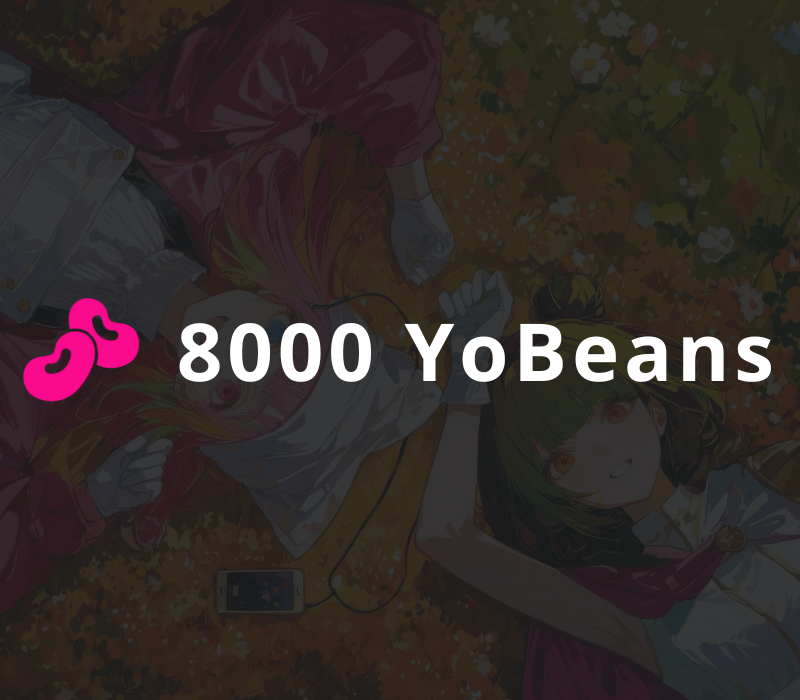 

8000 YoBeans Gift Card
