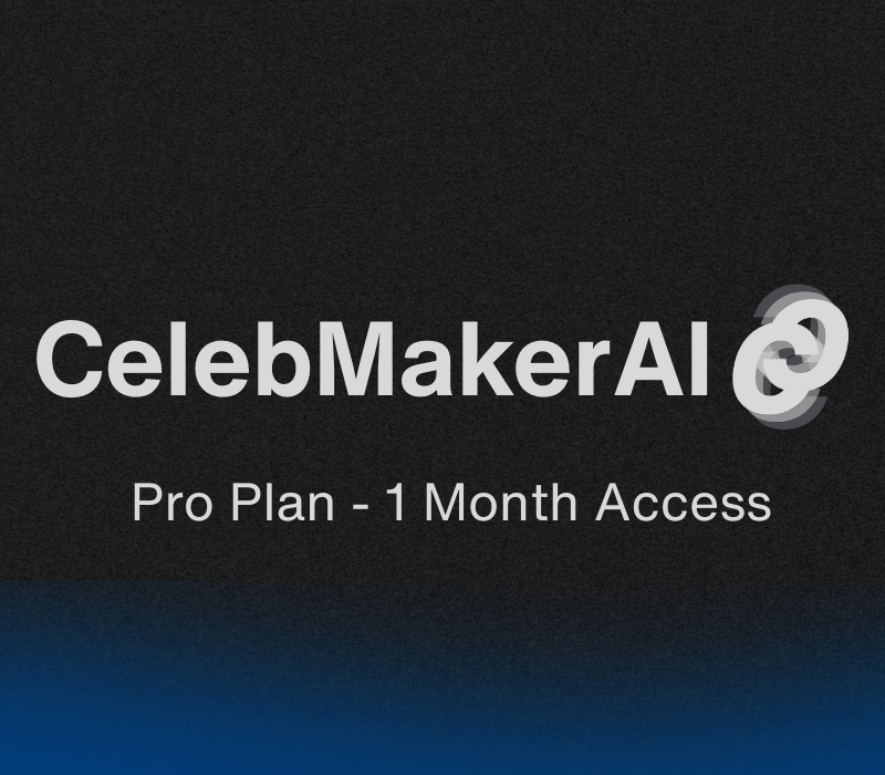 

CelebMaker Pro Plan - 1 Month Subscription Key