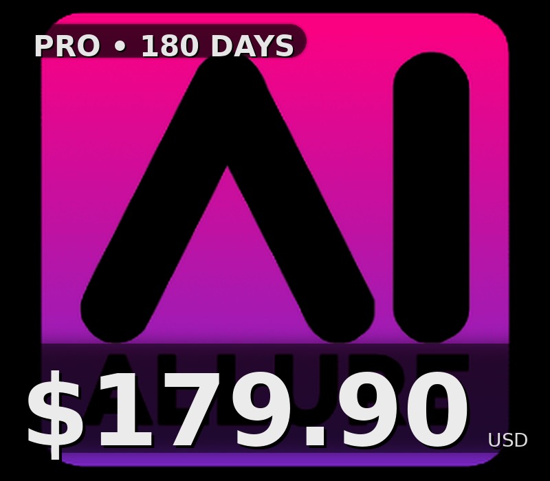 

aiAllure PRO - 180 Days Access Key