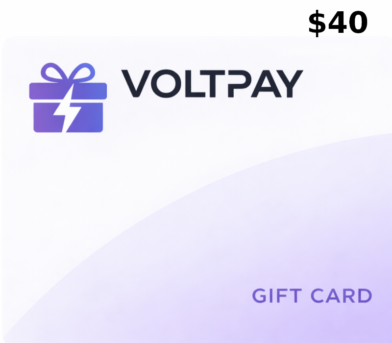

VoltPay USD 40 Gift Card US