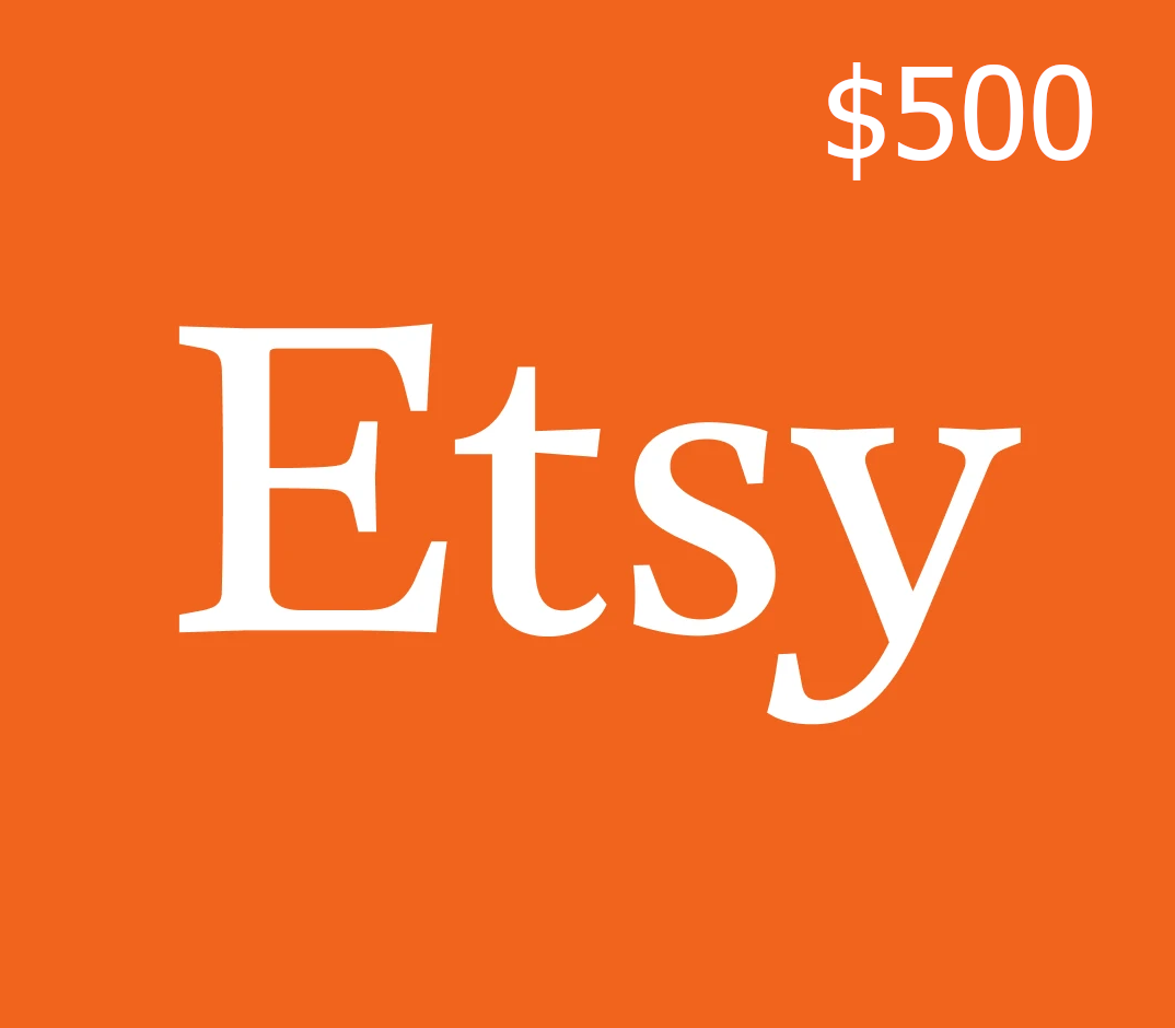 

ETSY USD 500 Gift Card US