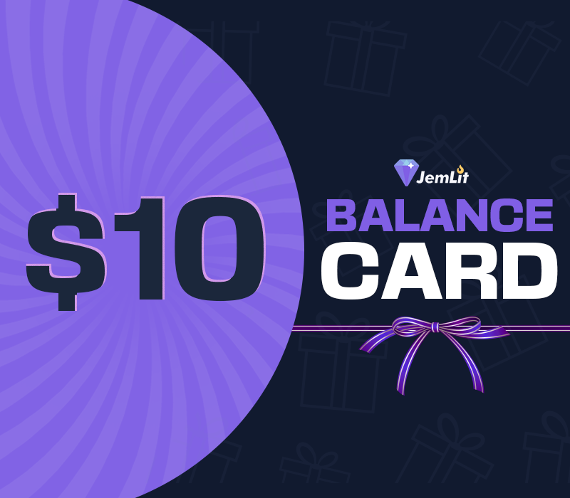 

JemLit GBP 10 Gift Card