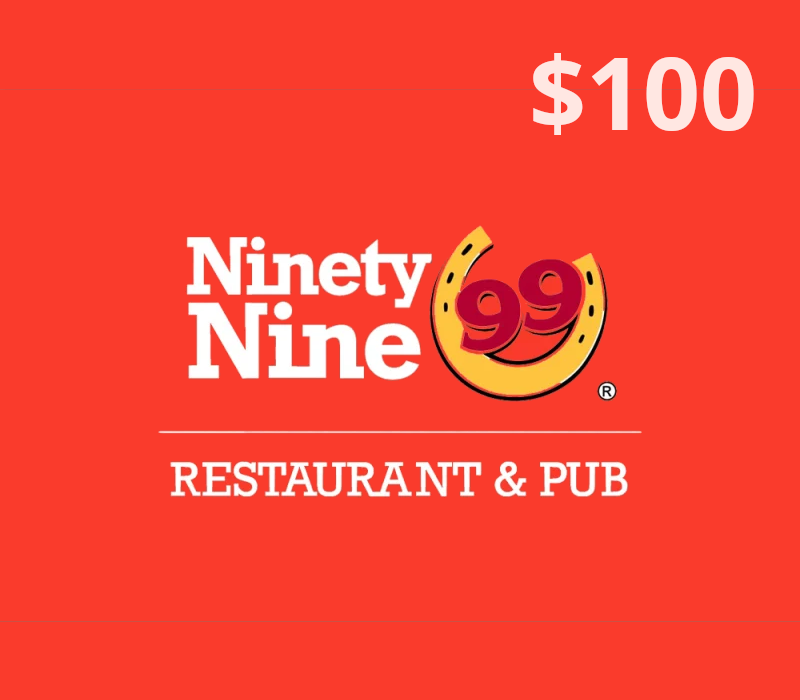 

99 Restaurant & Pubs USD 100 Gift Card US