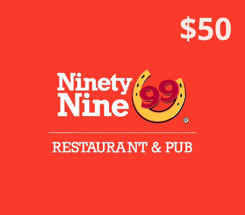 

99 Restaurant & Pubs USD 50 Gift Card US