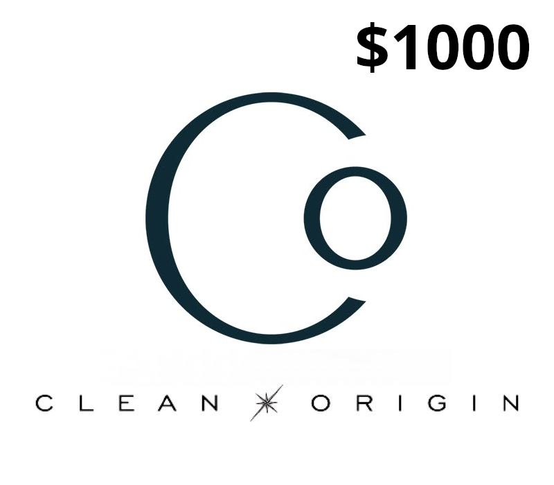 

Clean Origin USD 1000 Gift Card US