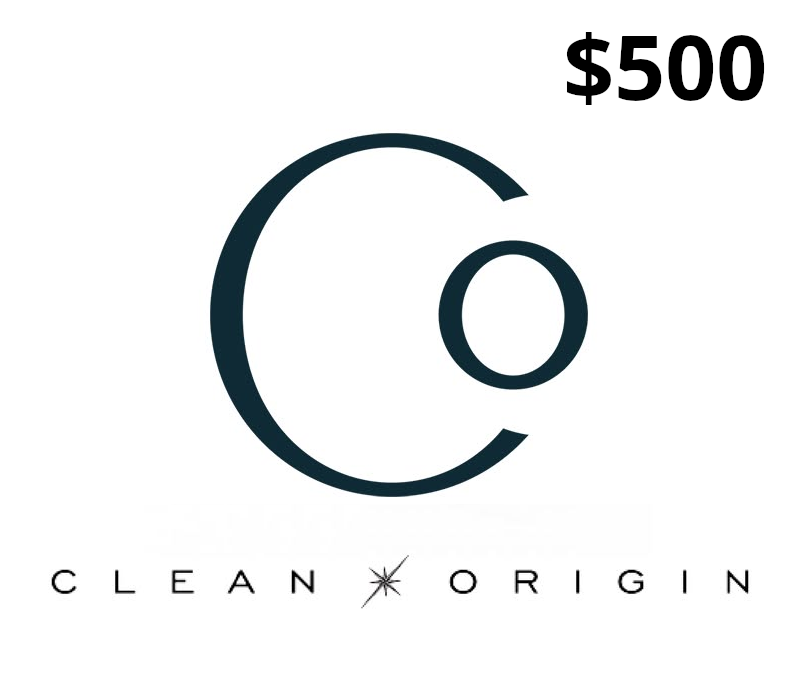 

Clean Origin USD 500 Gift Card US