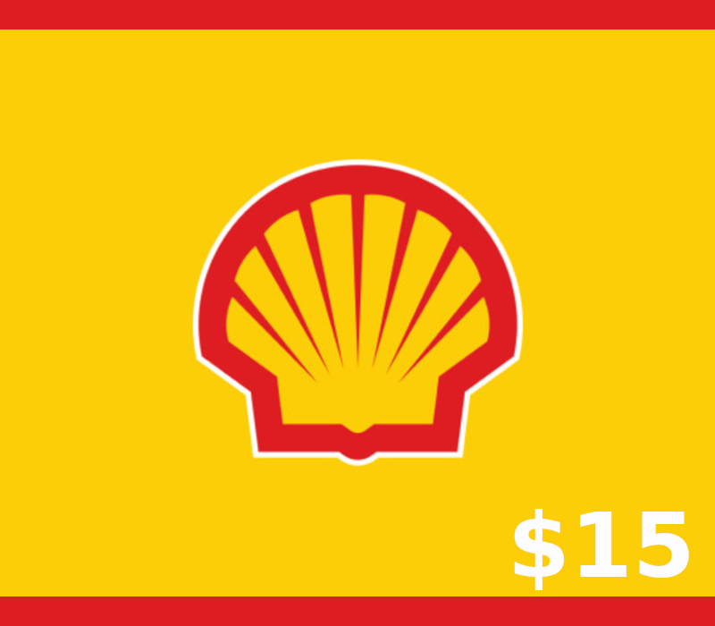 

Shell USD 15 Gift Card US