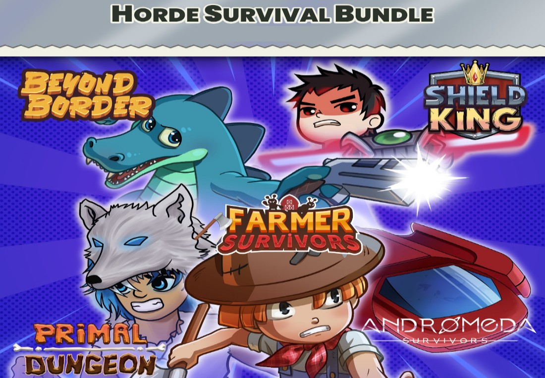 Horde Survival bundle - Andromeda Survivors, Beyond Border, Farmer Survivors, Primal Survivors, Shield King XBOX One / Xbox Series X|S Account screenshot 1