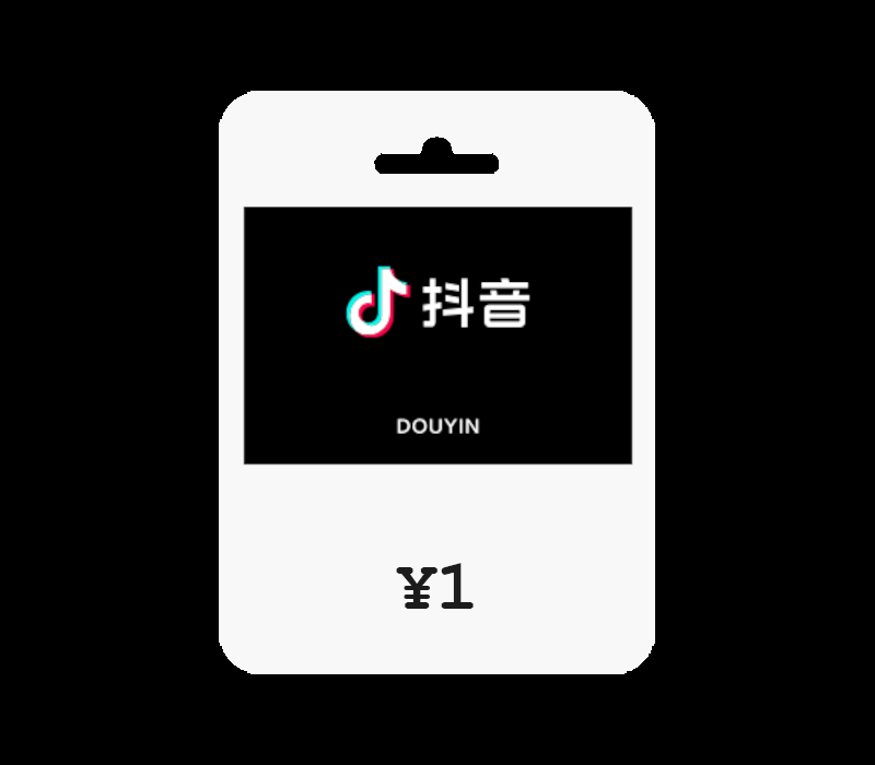 

TikTok (Douyin) CNY 1 Gift Card CN