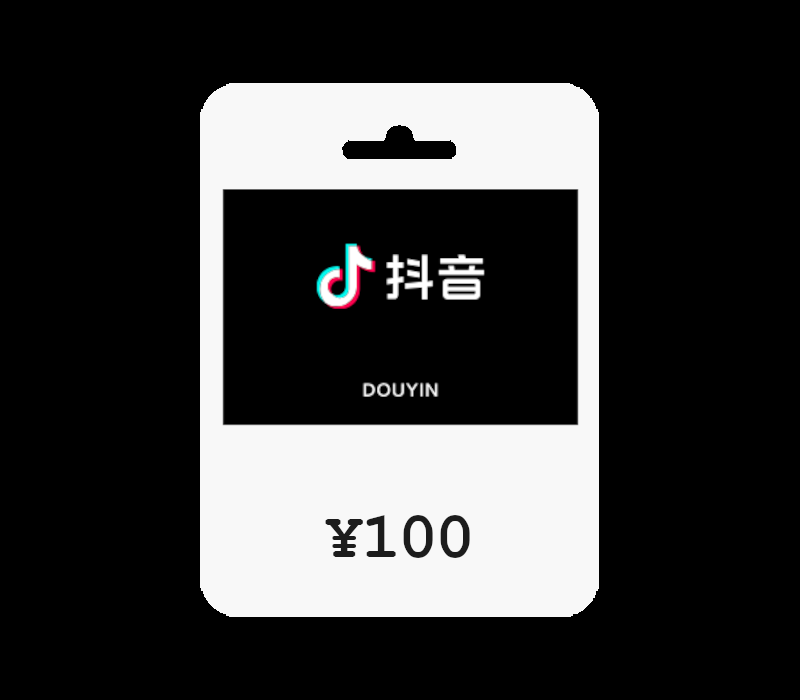 

TikTok (Douyin) CNY 100 Gift Card CN