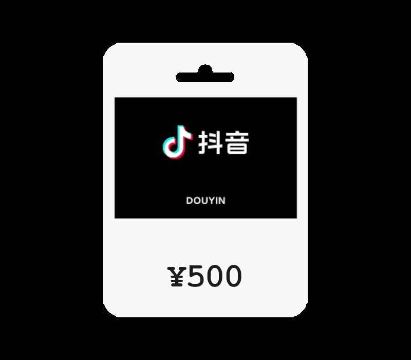 

TikTok (Douyin) CNY 500 Gift Card CN