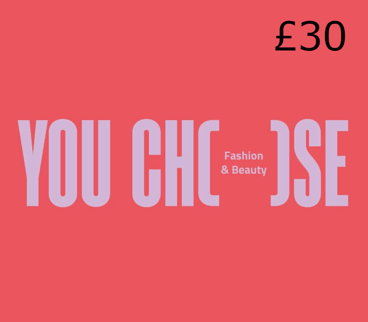 

YouChoose Fashion & Beauty Digital GBP 30 Gift Card UK
