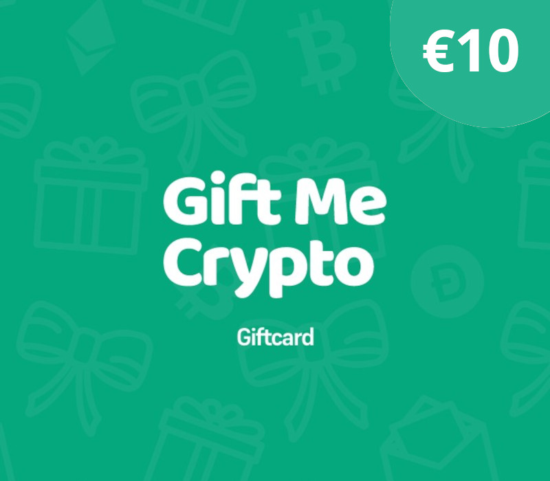 

Gift Me Crypto EUR 10 Gift Card EU