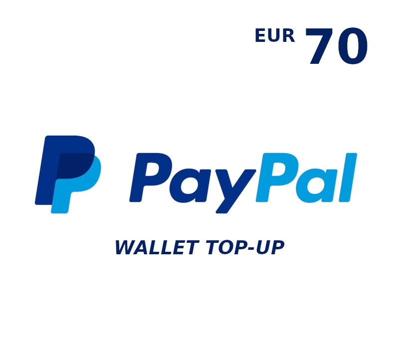 

PayPal Wallet 70 EUR Top Up