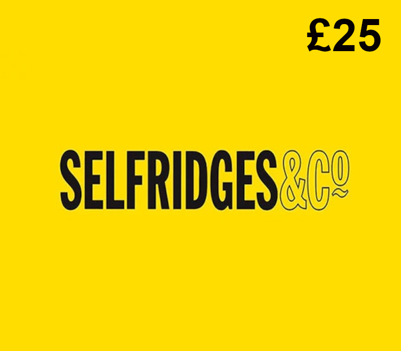 

Selfridges GBP 25 Gift Card UK