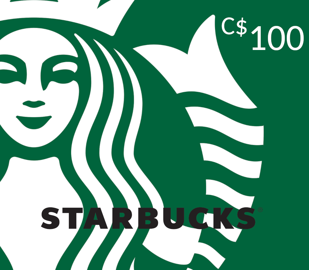 

Starbucks CAD 100 Gift Card CA