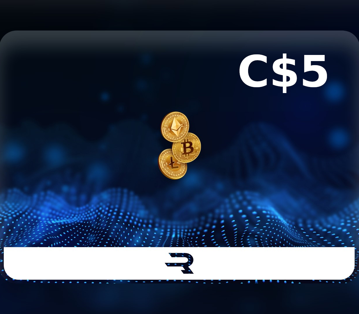 

Rewarble Crypto CAD 5 Gift Card