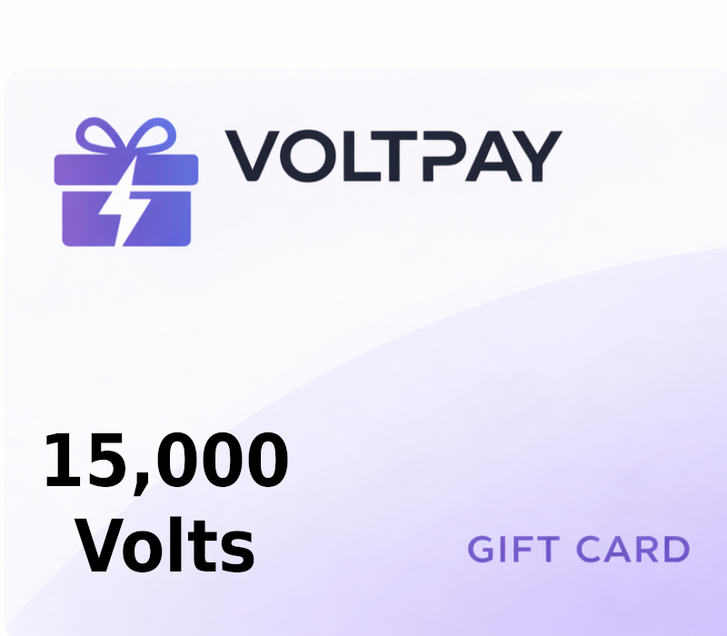 

VoltPay 15000 Volts Gift Card