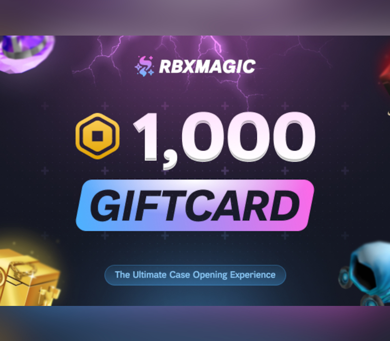 

RBXMagic R$1000 Balance Gift Card