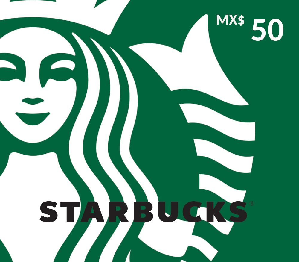 

Starbucks MXN 50 Gift Card MX